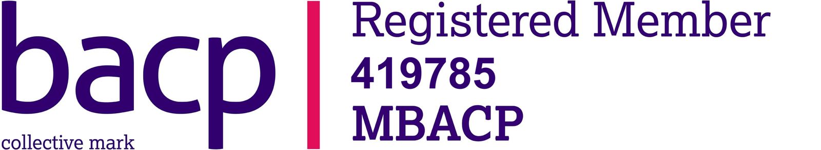 BACP Registered Member MBACP